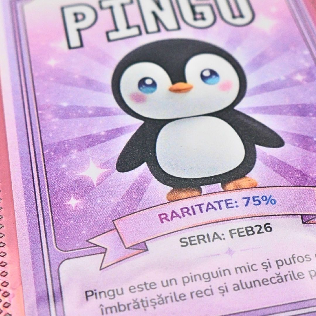 Pingu - Cartonaș de Colecție