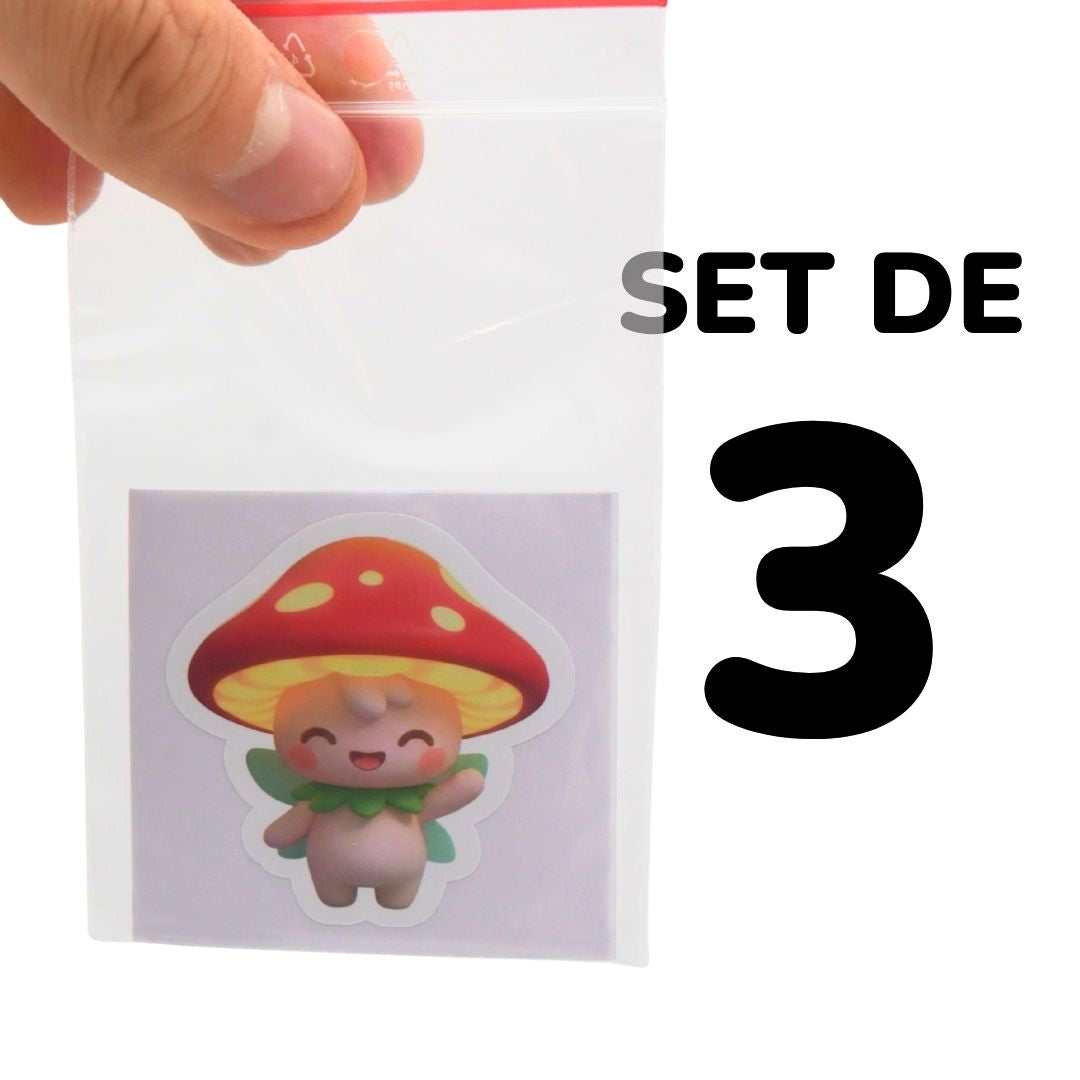 Ciupercuță - Set 3 Stickere