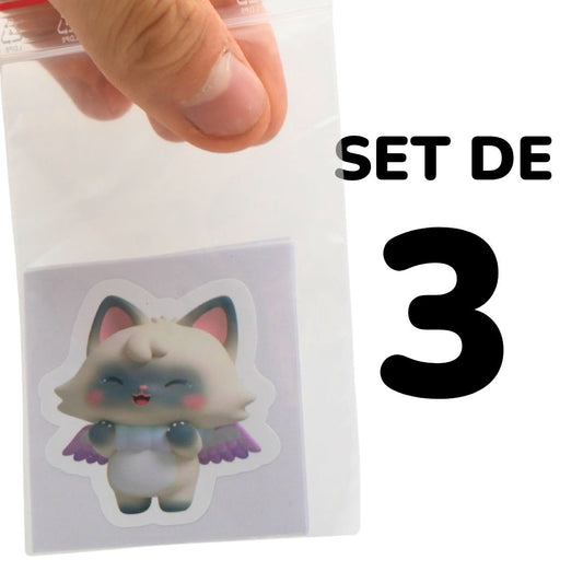 Pisicel - Set 3 Stickere