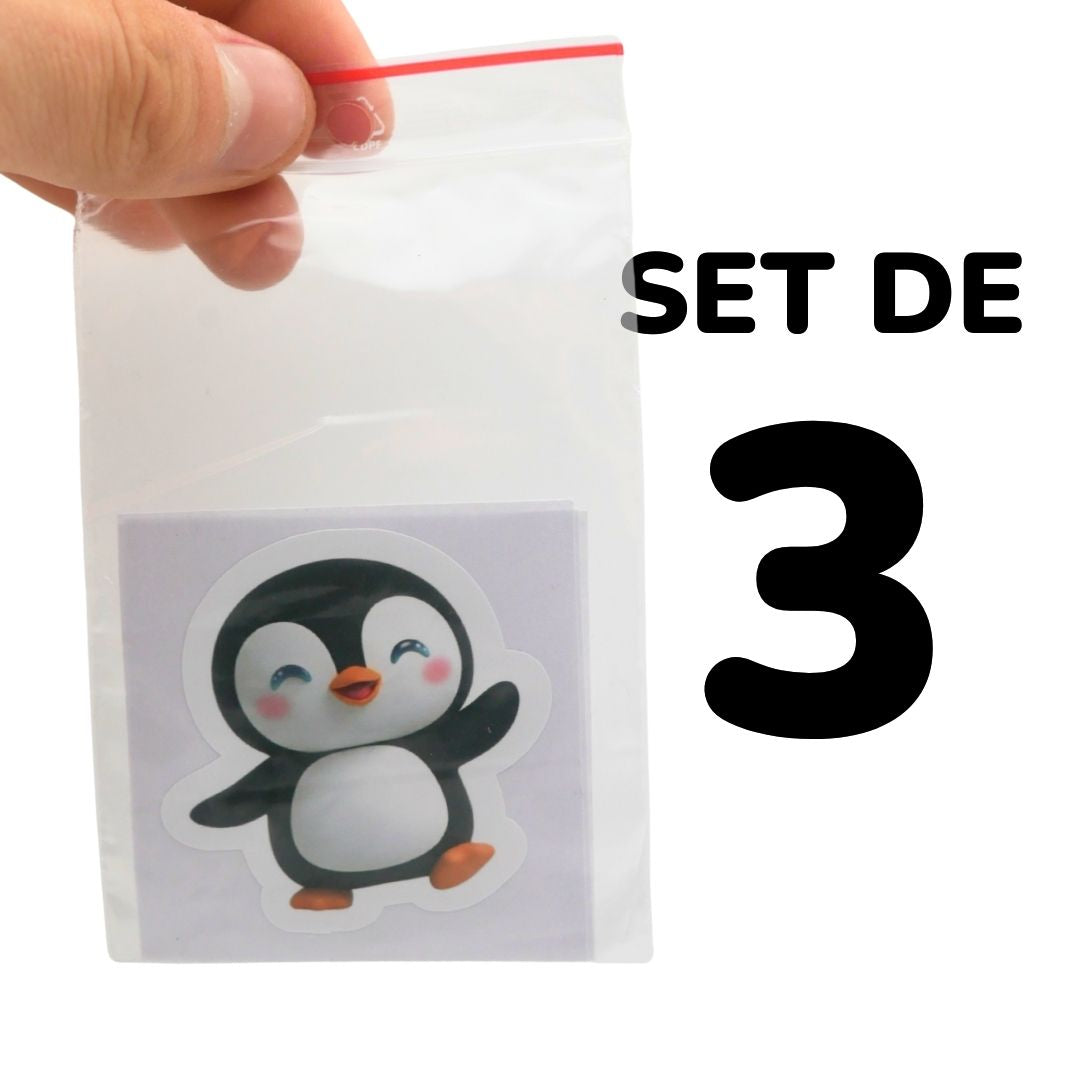 Pingu - Set 3 Stickere