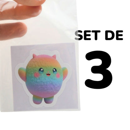 Curcubel - Set 3 Stickere