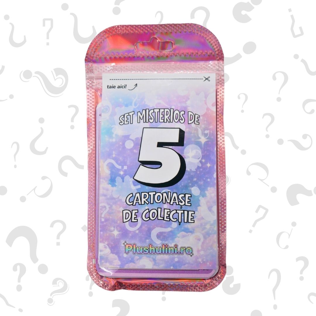 Set de 5 Cartonașe de Colecție Misterioase